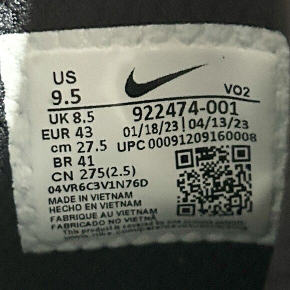 Nike SFB 8” Men’s Size 9.5 Triple Black Tactical Military Performance Field Boot - Picture 8 of 8